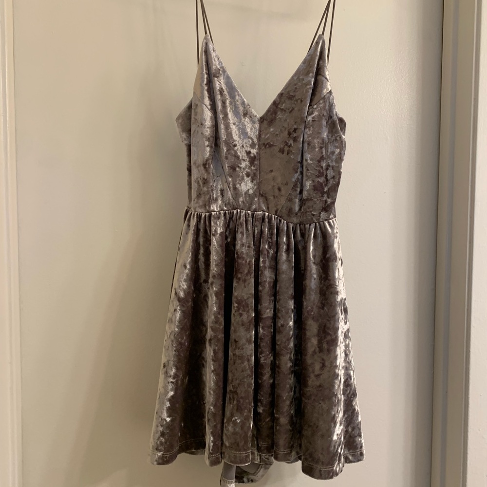 Silver romper